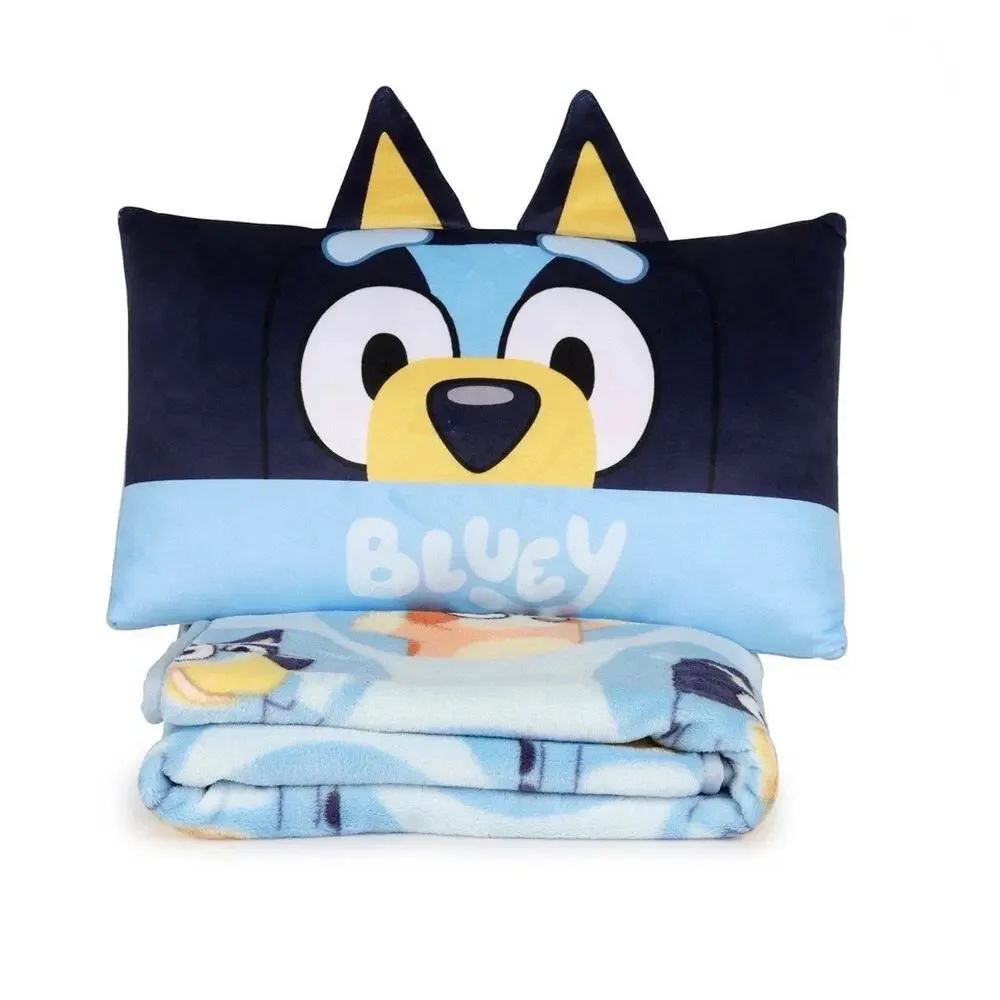 Bluey Pillow & Throw Blanket Set